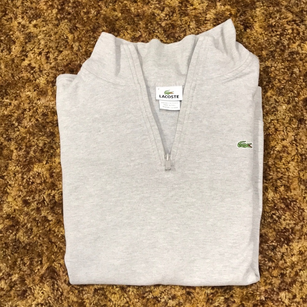 Lacoste half zip pullover